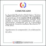 COMUNICADO