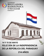 ¡FELIZ DÍA DE LA INDEPENDENCIA DEL PARAGUAY!