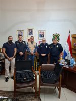 Entrega de equipos de detección de radiación a la Policía Nacional