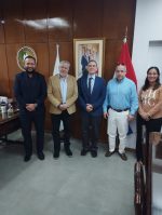 Reunión con el Presidente del Instituto de Previsión Social (IPS), Dr. Magno Brítez.