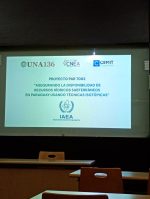 La ARRN participa en curso sobre uso de isótopos estables para la identificación de fuentes de contaminación ambiental
