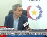 Entrevista del Dr. Jorge Molina, Ministro de la ARRN, en el Noticiero Central de Unicanal.
